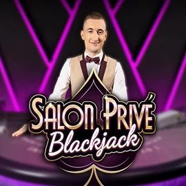 Blackjack Salon Privé by Ezugi, showcased at candy-kasino.fi – game logo