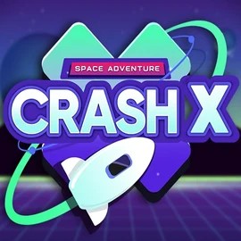 Crash X slot visual from Turbo Games available on candy-kasino.fi