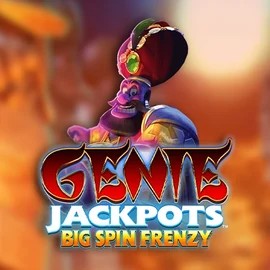 Genie Jackpots: Big Spin Frenzy online game logo by Blueprint Gaming on candy-kasino.fi