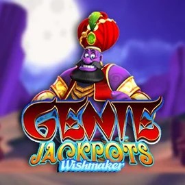 Genie Jackpots Wishmaker slot visual from Blueprint Gaming available on candy-kasino.fi