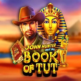 John Hunter and the Book of Tut game by Pragmatic Play – logo hosted on Candy Casino