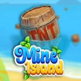 Mine Island logo by SmartSoft at Candy Casino