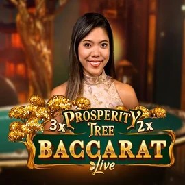 Live Casino logo of Prosperity Tree Baccarat from Evolution at Candy Casino