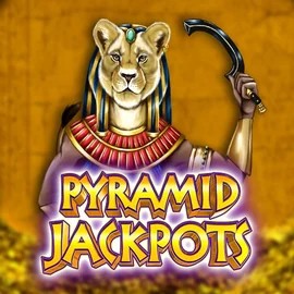 Pyramid Jackpots online game logo by King Show Games on candy-kasino.fi