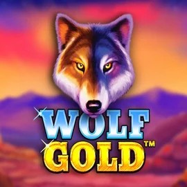 Wolf Gold slot icon by Pragmatic Play, available at Candy Casino