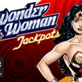 Wonder Woman Jackpots logo by Amaya Candy Casino